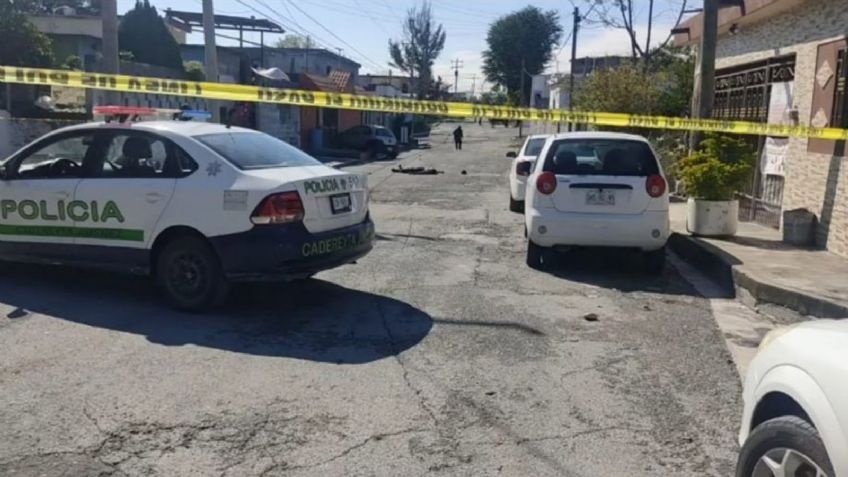 Hombre es ultimado a tiros al pasear por las calles de Cadereyta, Nuevo León