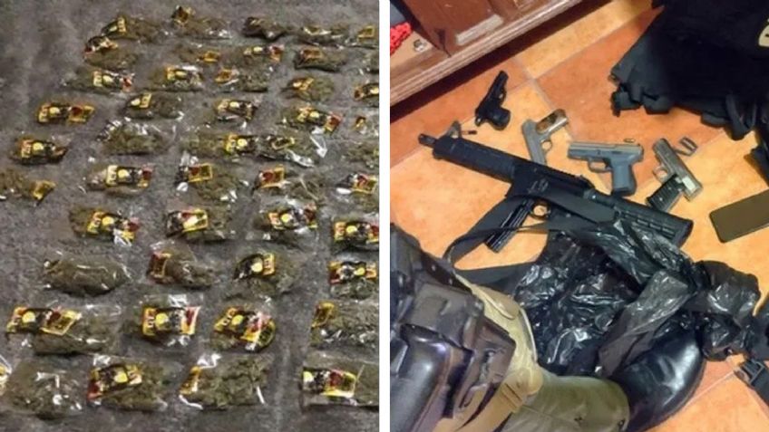 Caen 13 presuntos integrantes del CJNG en Guanajuato; aseguran armas, droga e inmuebles