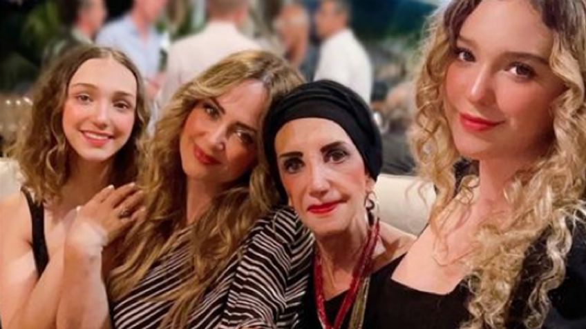 Andrea Legarreta derrite a todo Televisa al presumir a su madre en Instagram: "Mi reina"