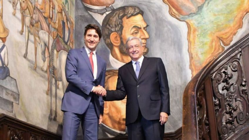 AMLO desea pronta recuperación al "buen amigo" Justin Trudeau tras contagio de Covid-19