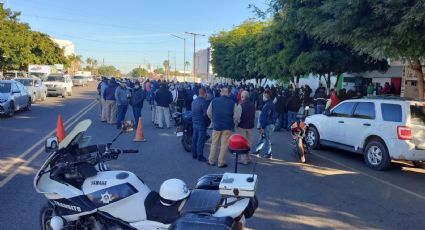 Trabajadores de Oomapas Cajeme estallan huelga; exigen incremento salarial