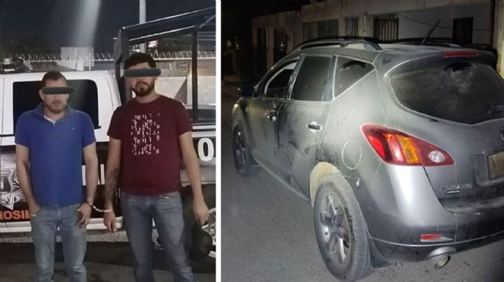 Detienen en Hermosillo a sujetos que circulaban en camioneta robada; los detectó el dueño