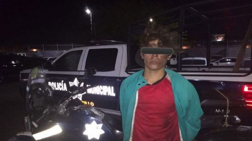 Arrestan a joven de 18 años por dañar unidad del transporte público en Hermosillo