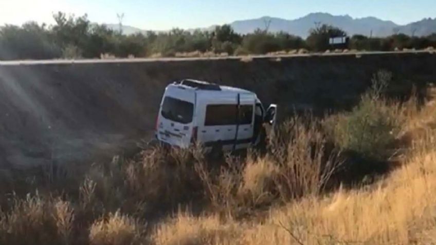 Camioneta del IMSS se vuelca en carretera Hermosillo-Guaymas; hay 15 lesionados