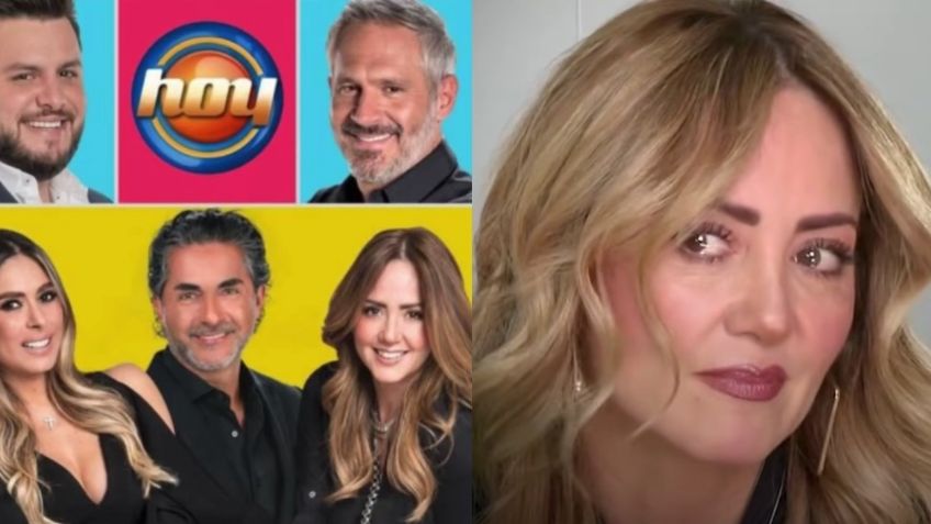 Tras 13 años en Televisa y subir 12 kilos, conductora llega a 'Hoy' y 'corren' a Andrea Legarreta