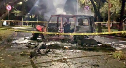 (VIDEO) Tragedia en CDMX: 2 mueren calcinados tras colisionar en concurrida avenida