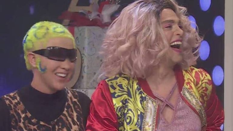 Mariazel y Yurem intercambiaron de vestuario