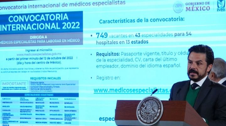 Sonora y 12 entidades de México necesitan médicos especialistas: IMSS lanza convocatoria internacional