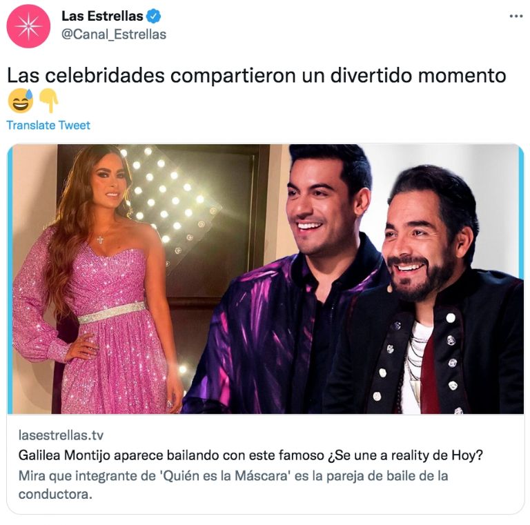 Twitter @Canal_Estrellas