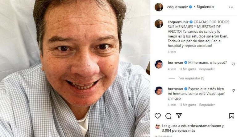 Jorge Muñiz es operado