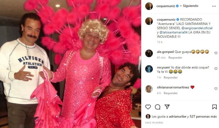 Jorge Muñiz en la gira de 'Aventurera'