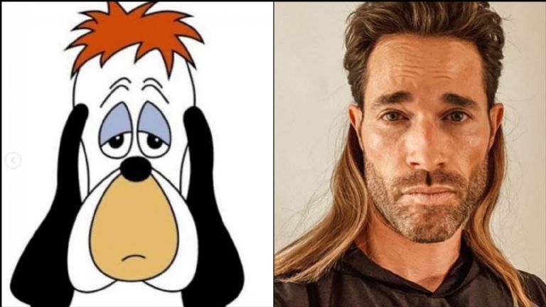 Sebastián Rulli se convierte en 'Droopy'