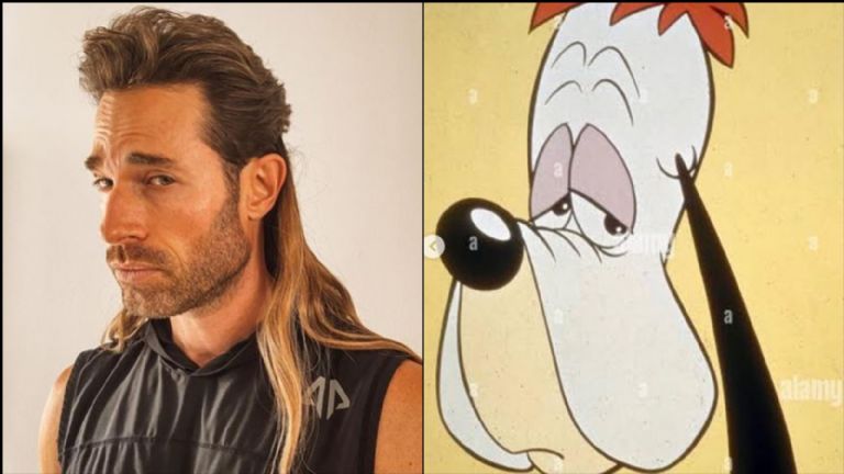 Sebastián Rully y 'Droopy' 