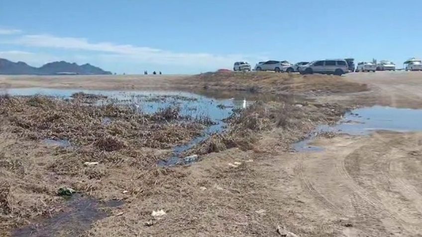 En plena temporada alta de bodas, San Carlos recibe a los turistas con las 'aguas negras' abiertas