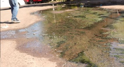 Ciudad Obregón: Sufren en Fovissste 2 por drenaje; limpian y los quieren multar