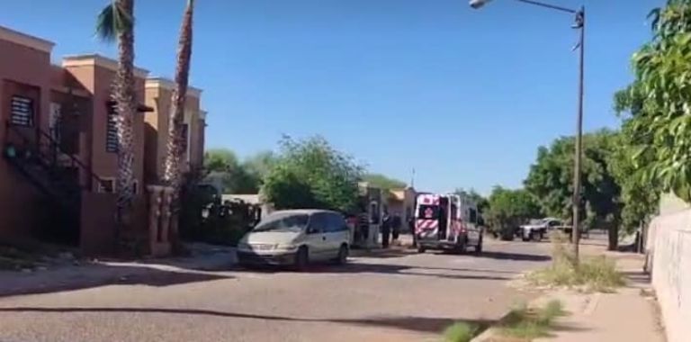 Autoridades se movilizaron por una agresión armada en Ciudad Obregón, Sonora. Foto: Facebook