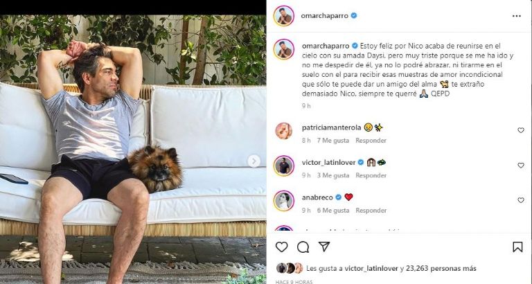 Publicación de Omar Chaparro