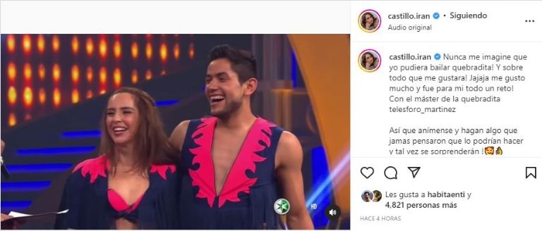 Publicación de Irán Castillo