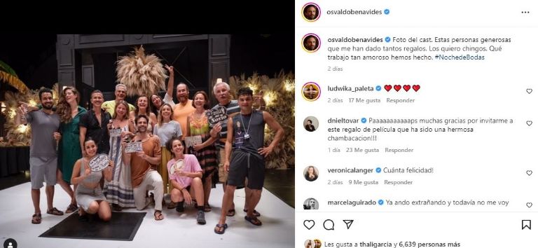 Casting de 'Noche de Bodas'