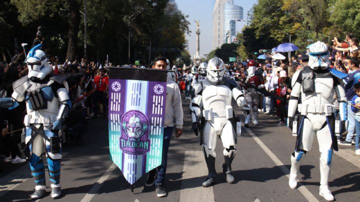 ¡De otra Galaxia!  Así se vivió el desfile de Star Wars en Paseo de la Reforma