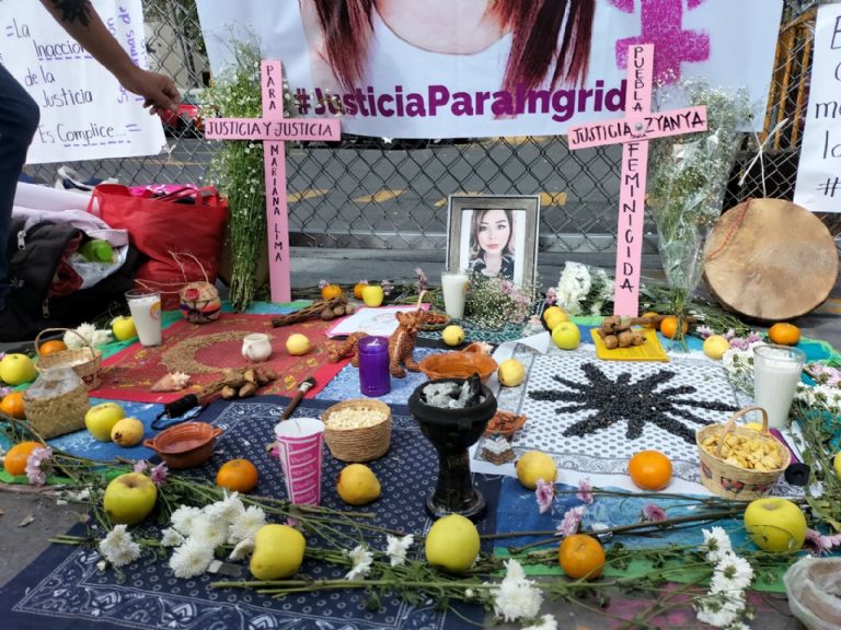 Exigen justicia por el feminicidio de Ingrid Escamilla