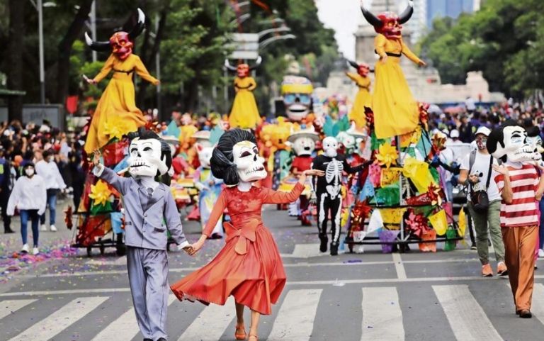 Desfile de Día de Muertos en la CDMX