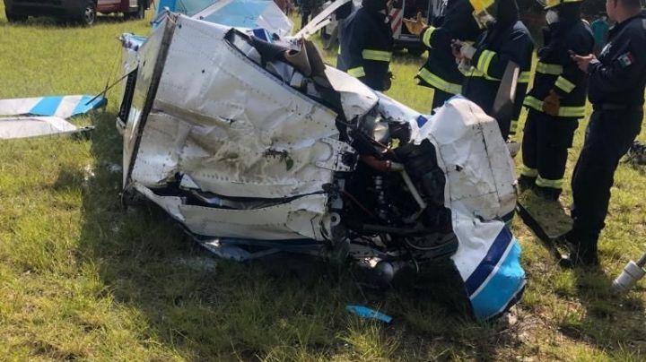 Desplome de aeronave en Valle de Bravo deja un muerto y al menos tres heridos