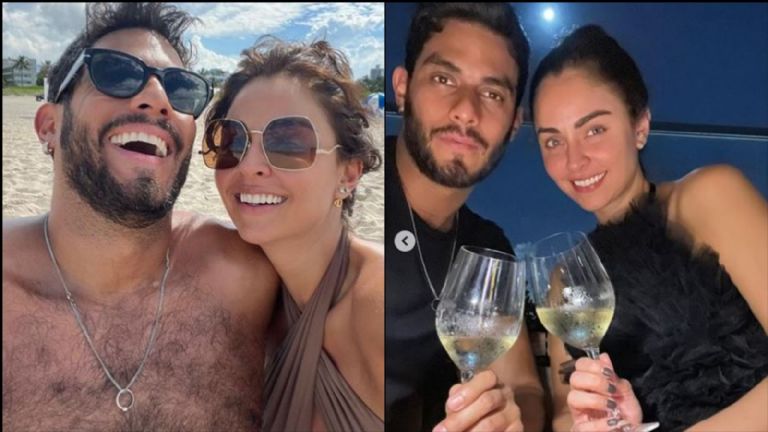 Claudia Martín y Hugo Catalán