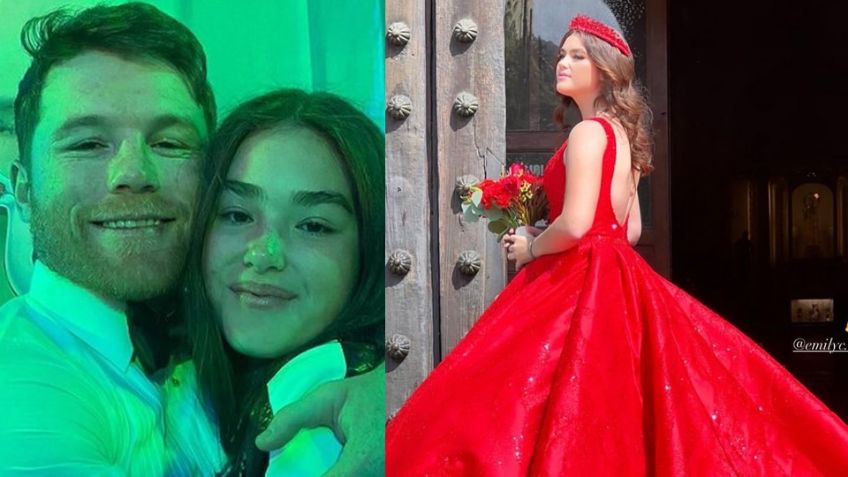 Los espectaculares XV años de la hija del 'Canelo' Álvarez con Grupo Firme; Emily lució 3 vestidos