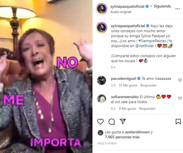 Sylvia Pasquel manda estos consejos