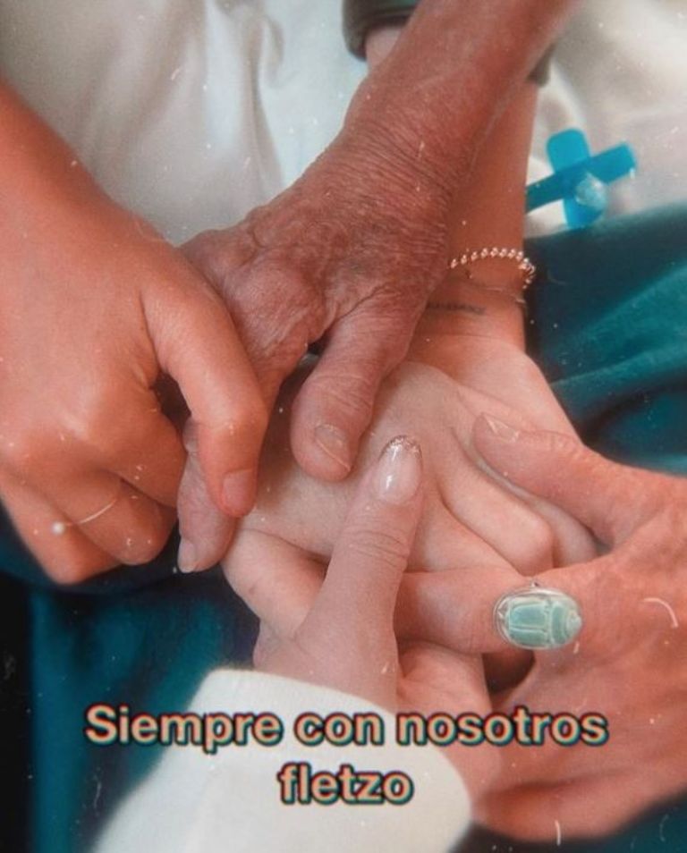 Así anunció la muerte de Amparín