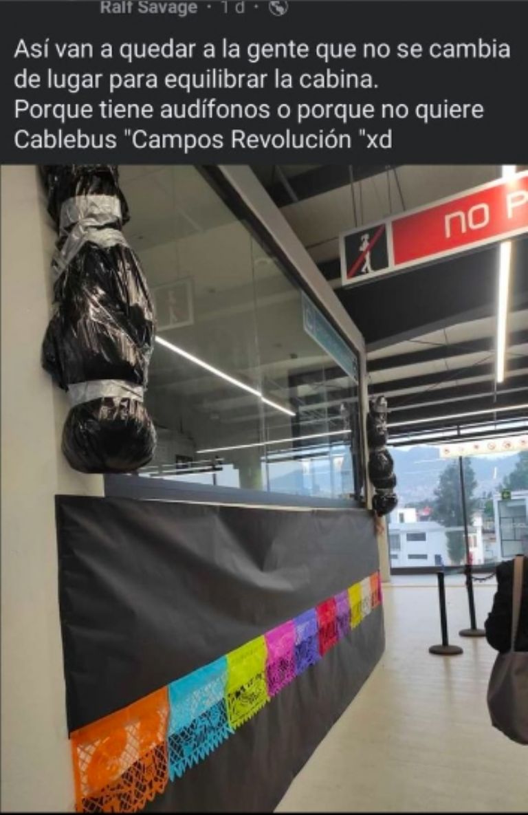 Decoración Cablebús CDMX 