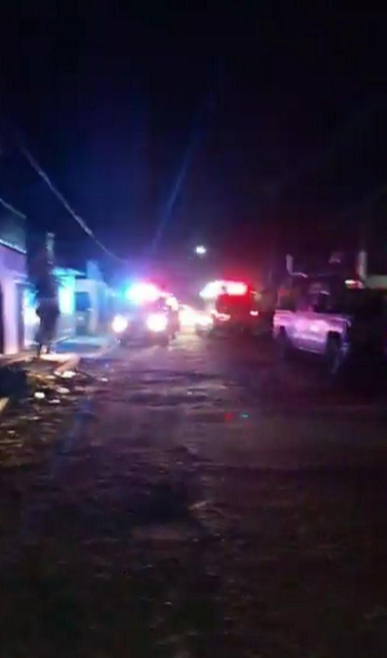 Autoridades se movilizaron por un intento de homicidio en Ciudad Obregón. Foto: Facebook