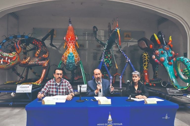 Conferencia de prensa sobre el desfile, foto: Especial