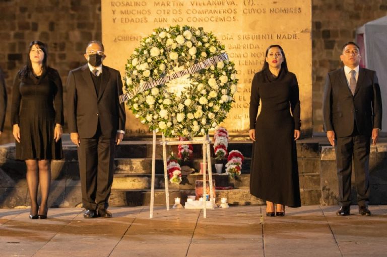 Homenaje con motivo del 2 de octubre