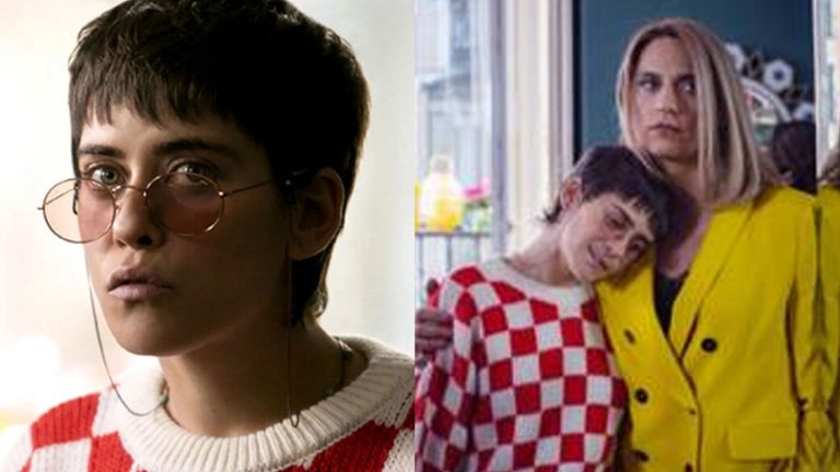 María y su hermano Paco León participaron en la serie 