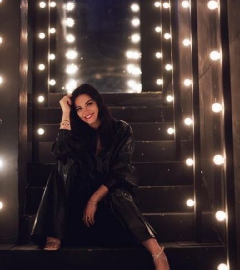 Maite Perroni en la presentación de su nueva marca de ropa