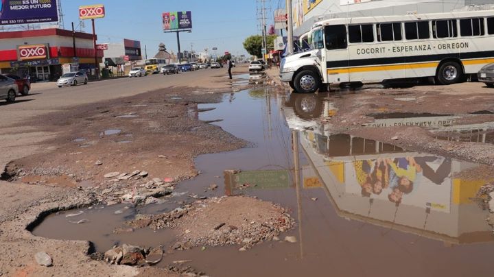 Ciudad Obregón: Rehabilitación de la calle 200 no será este año; no llegan los recursos