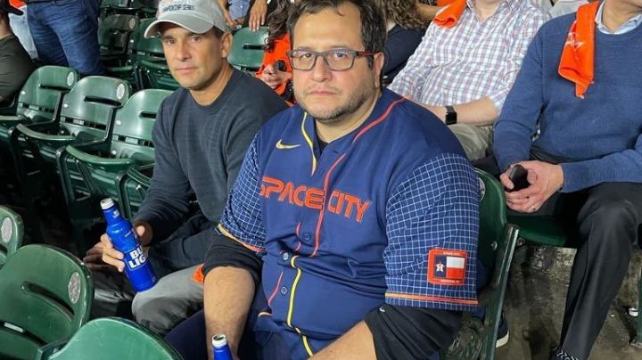 MLB: Difunden FOTOS de José Ramón López, hijo de AMLO, en juego de playoffs Astros vs Yankees