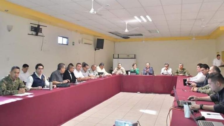 Gobernador Durazo atiende hechos violentos en Empalme, Sonora. Foto: Twitter