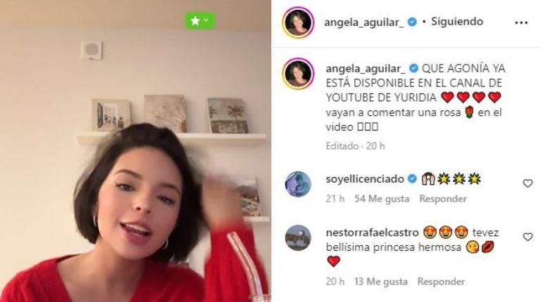 Ángela Aguilar lanza nueva canción