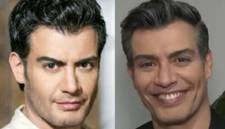 Andrés Palacios y su cambio físico