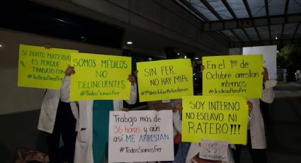 En defensa de Fernando Villalobos, médicos internos se manifiestan en el país