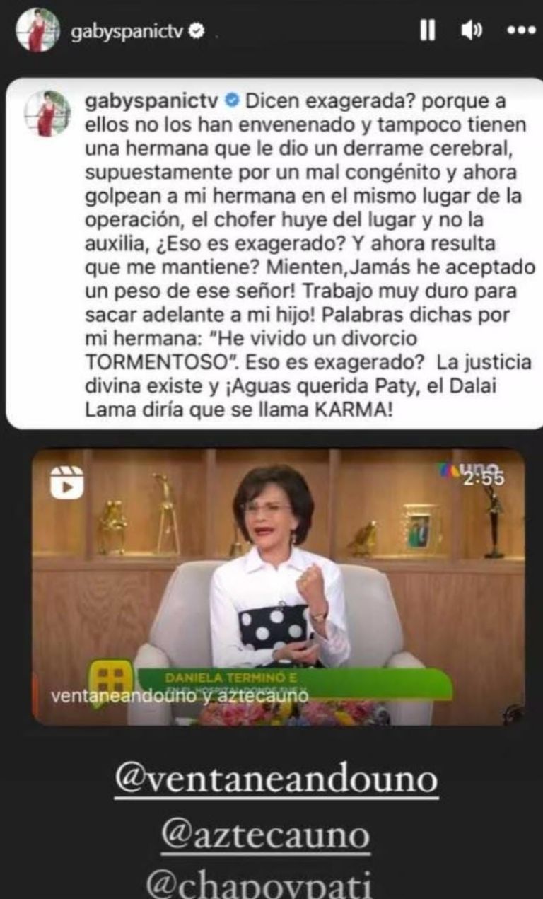 Gaby explota contra Pati Chapoy