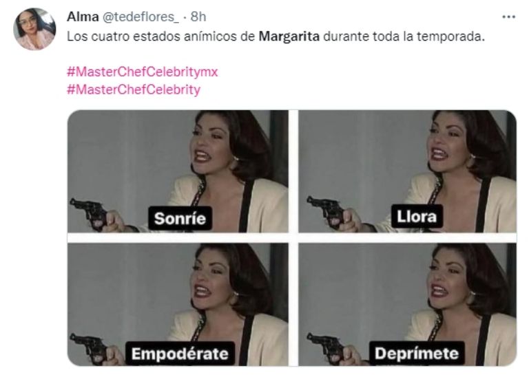 Memes de 'MasterChef Celebrity' México. Foto: Twitter