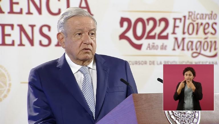 En la imagen, el presidente AMLO en su conferencia 'mañanera'. Foto: Internet