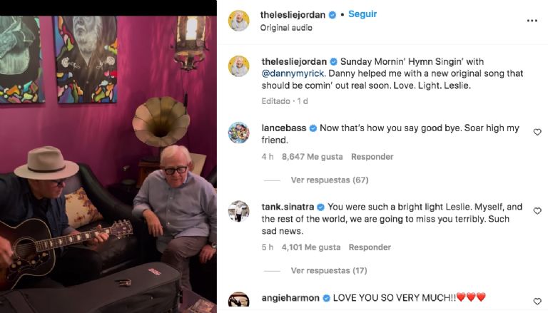 Instagram @thelesliejordan