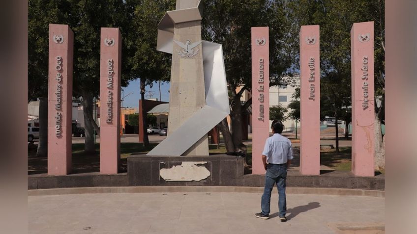 Falta de placas en monumentos en Ciudad Obregón persiste; no hay plan para el problema