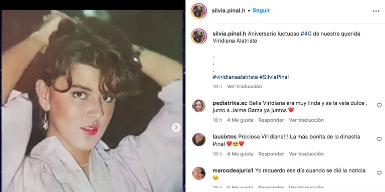 Instagram @silvia.pinal