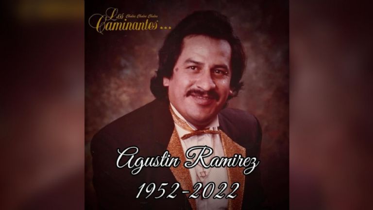 En la imagen, Agustín Ramírez, vocalista de Los Caminantes (Q.E.P.D.) Foto: Internet